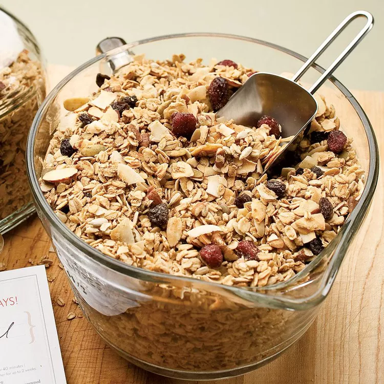 Granola à l'érable et aux noix Recette